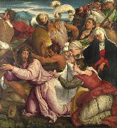 Jacopo Bassano The Procession to Calvary (mk08) oil painting reproduction
